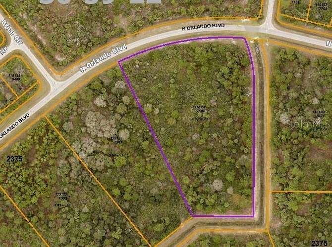 4.8 Acres of Mixed-Use Land for Sale in North Port, Florida