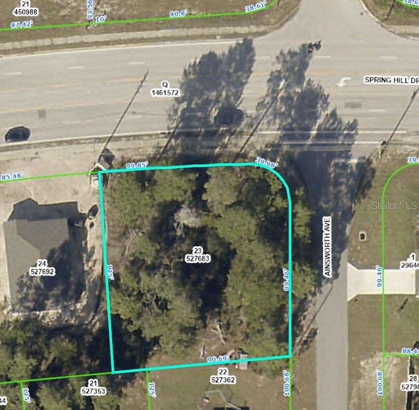 0.34 Acres of Commercial Land for Sale in Spring Hill, Florida