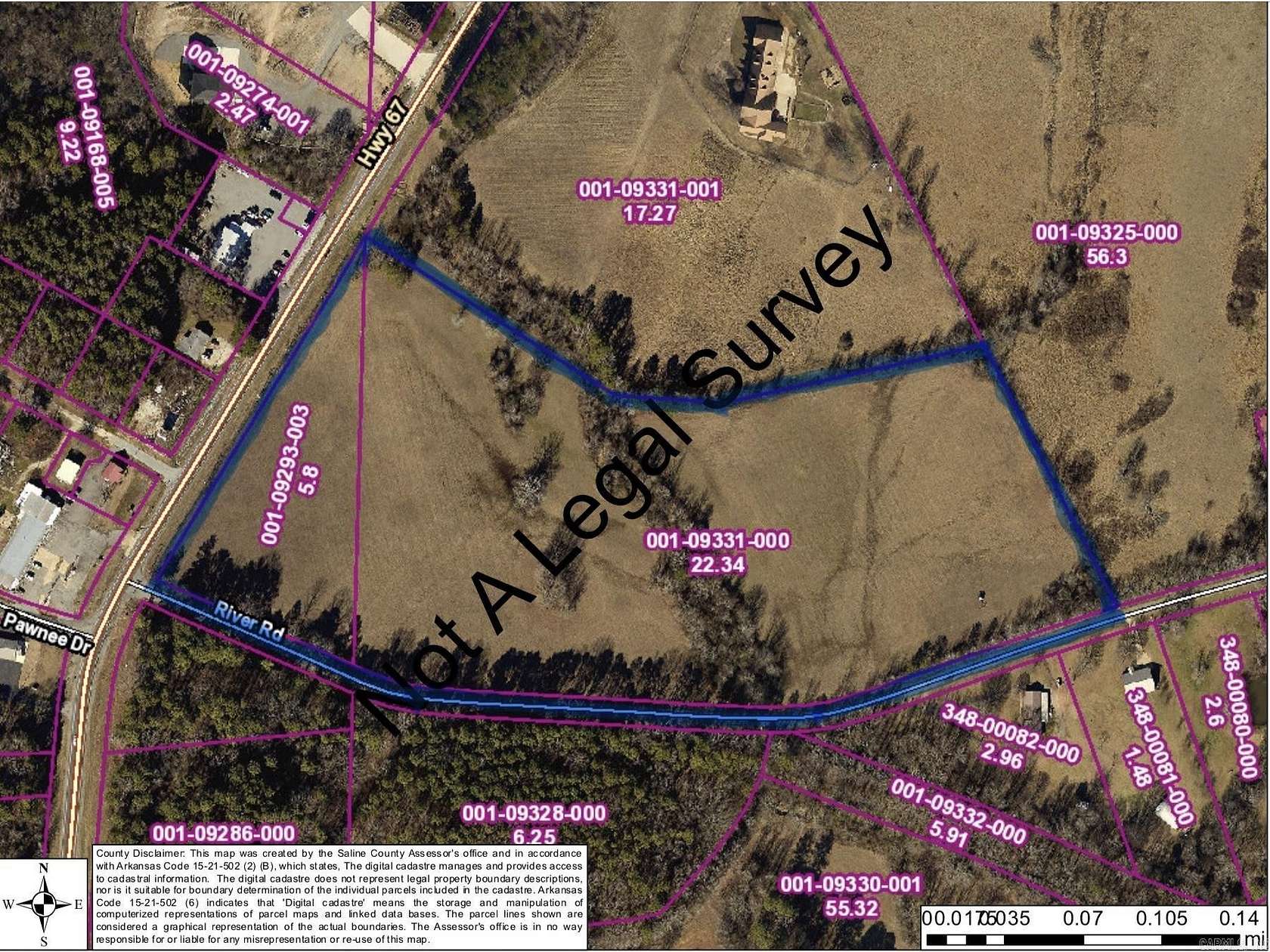 25.8 Acres of Land for Sale in Benton, Arkansas