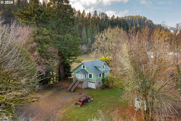6.62 Acres of Residential Land with Home for Sale in Florence, Oregon