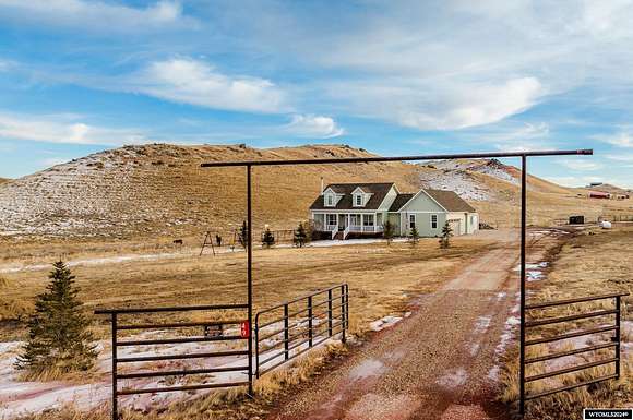 36 Acres of Agricultural Land with Home for Sale in Buffalo, Wyoming