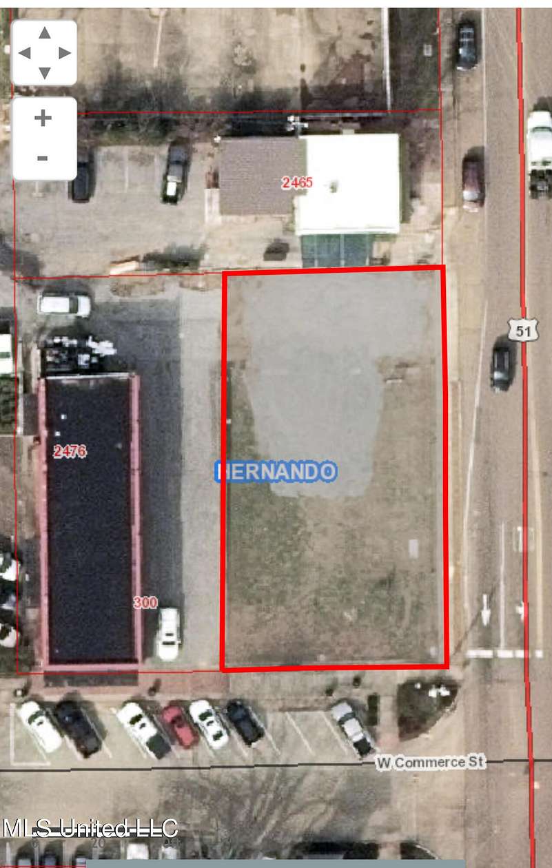0.19 Acres of Commercial Land for Sale in Hernando, Mississippi