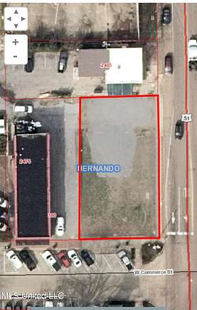 0.19 Acres of Commercial Land for Sale in Hernando, Mississippi