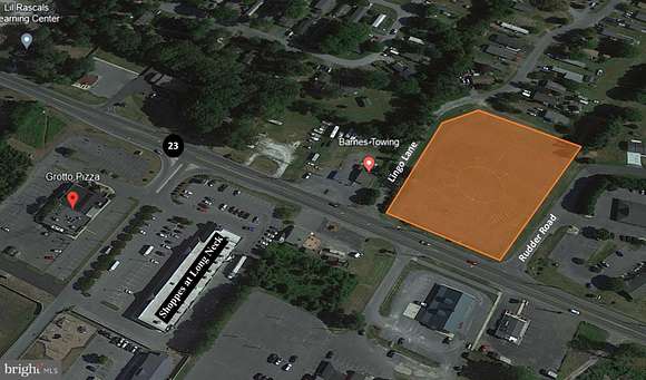 2.7 Acres of Commercial Land for Lease in Millsboro, Delaware