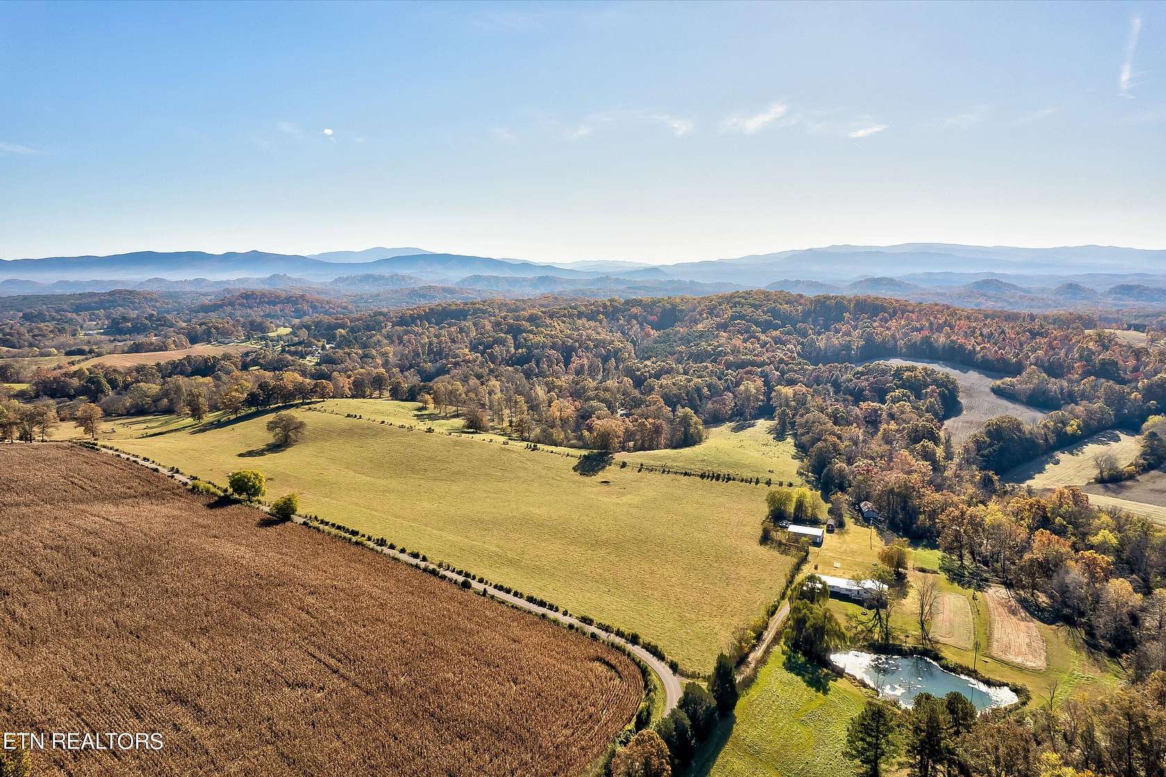 12.8 Acres of Agricultural Land for Sale in Maryville, Tennessee