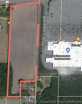 10.8 Acres of Mixed-Use Land for Sale in Pembroke, North Carolina