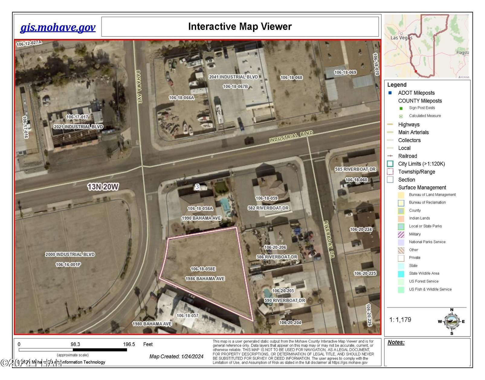 0.41 Acres of Residential Land for Sale in Lake Havasu City, Arizona