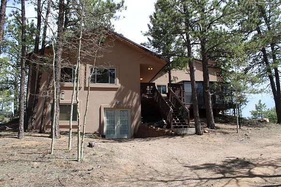 10.2 Acres of Land with Home for Sale in Lake George, Colorado