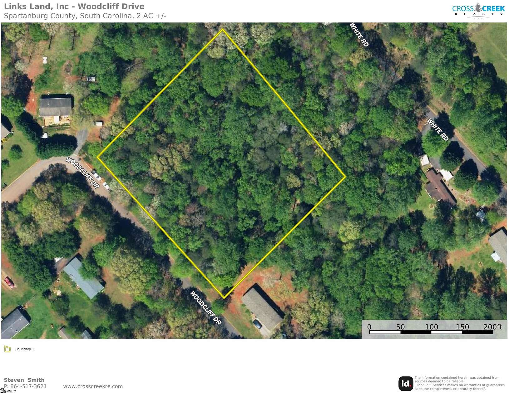2 Acres of Residential Land for Sale in Wellford, South Carolina