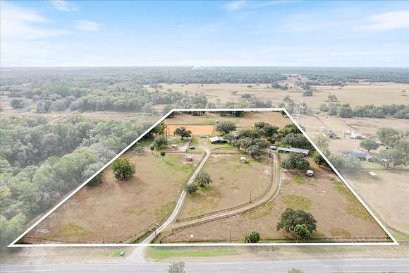 19 Acres of Land with Home for Sale in Hernando, Florida