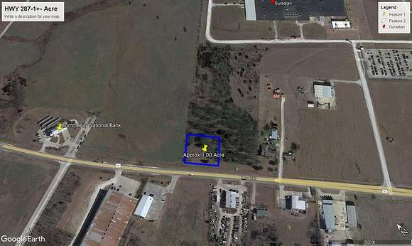 1 Acre of Commercial Land for Sale in Corsicana, Texas