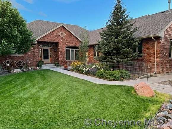 5.7 Acres of Land with Home for Sale in Cheyenne, Wyoming
