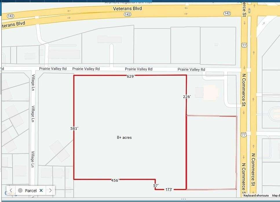 8.05 Acres of Residential Land for Sale in Ardmore, Oklahoma