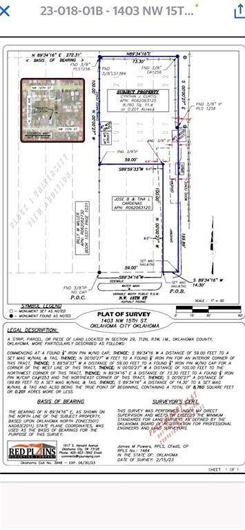 0.2 Acres of Land for Sale in Oklahoma City, Oklahoma