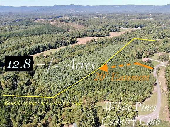 12.8 Acres of Land for Sale in Mount Airy, North Carolina