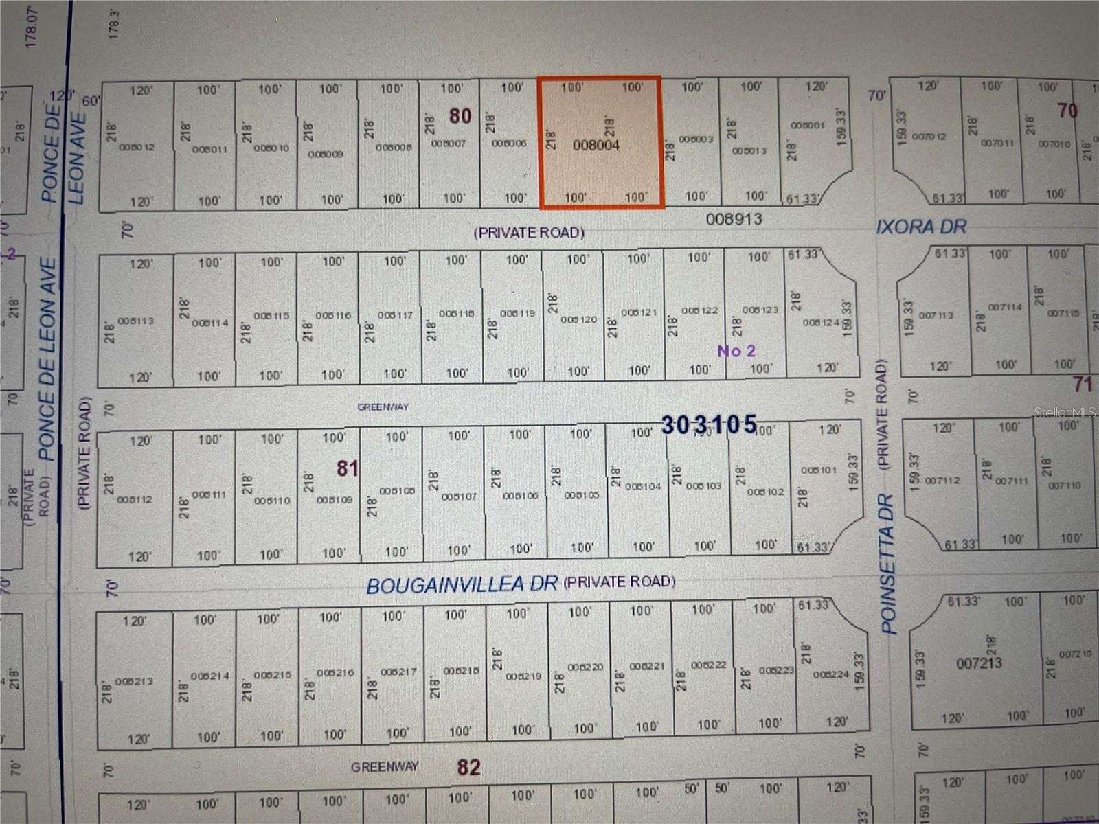 1 Acre of Residential Land for Sale in Indian Lake Estates, Florida