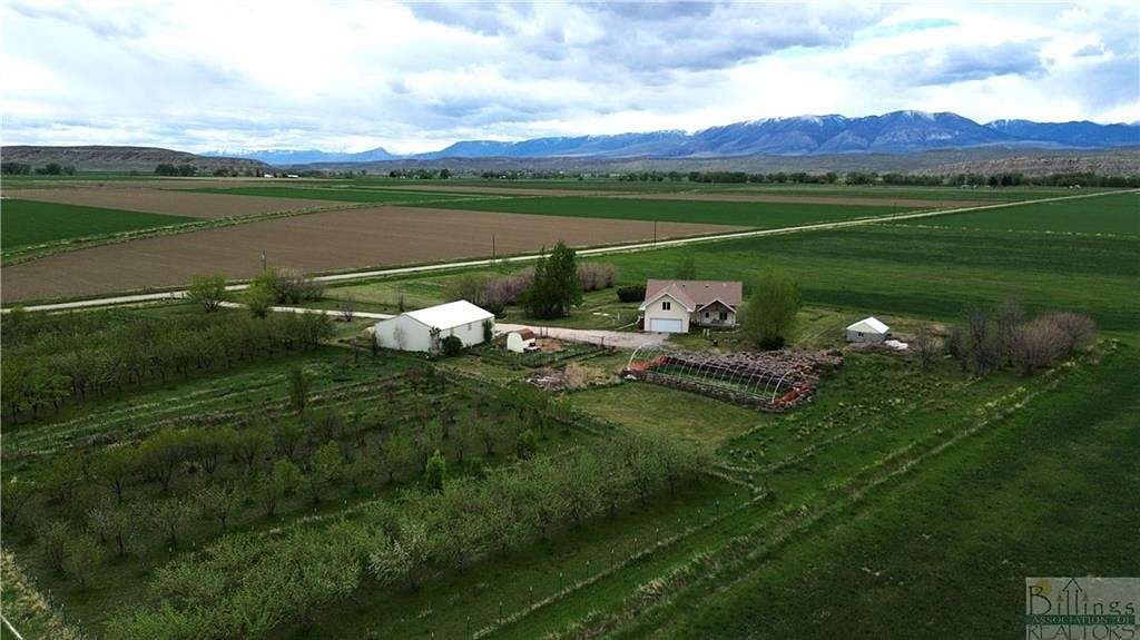 60 Acres of Agricultural Land with Home for Sale in Bridger, Montana