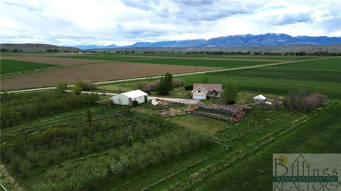 60 Acres of Agricultural Land with Home for Sale in Bridger, Montana