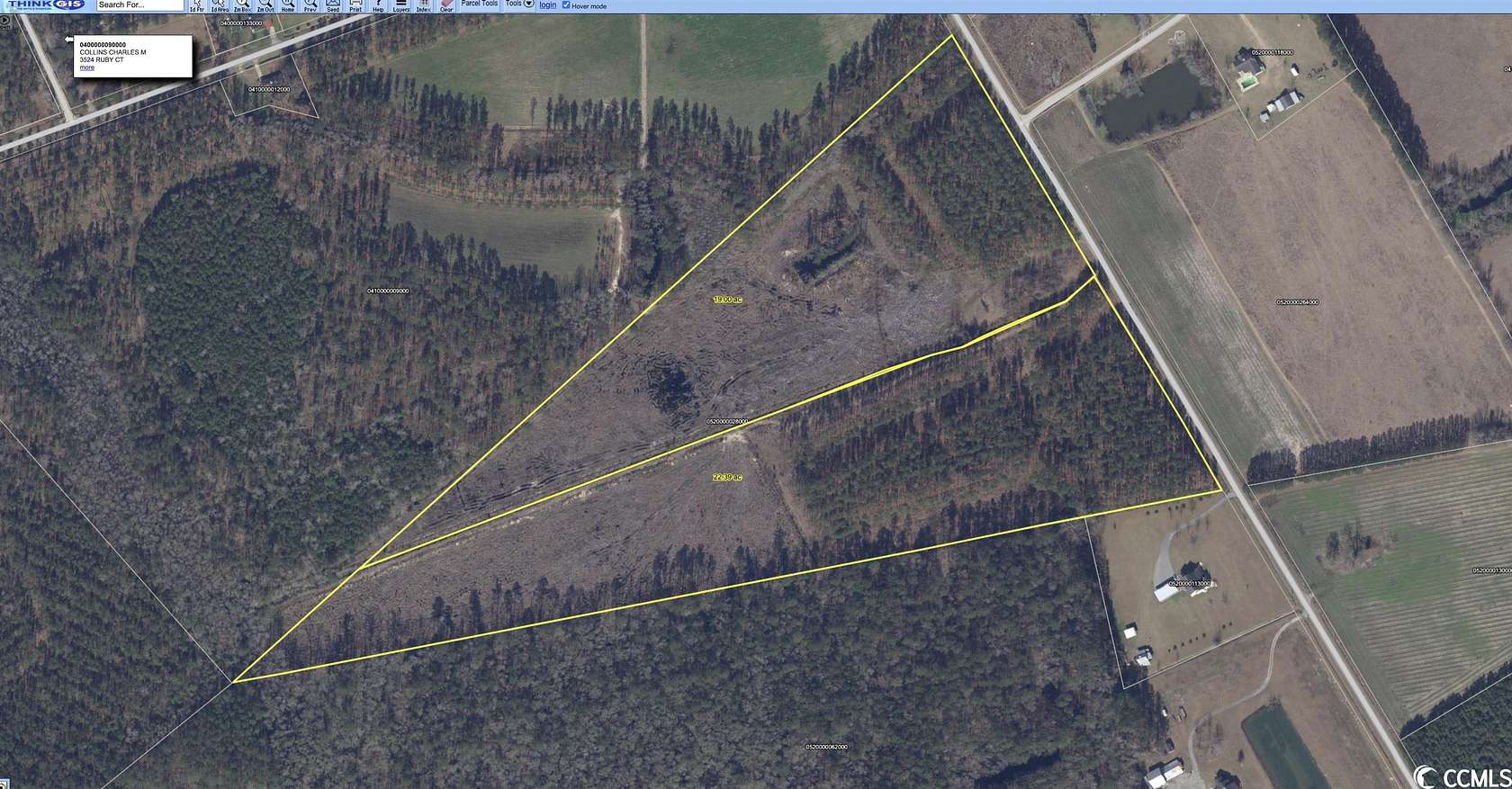 43.2 Acres of Land for Sale in Marion, South Carolina