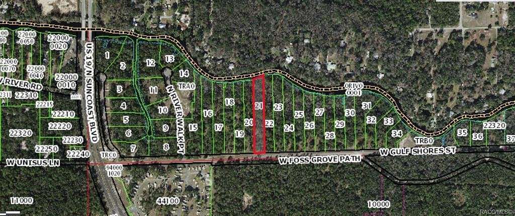 2 Acres of Residential Land for Sale in Inglis, Florida
