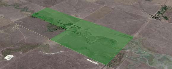 240 Acres of Agricultural Land with Home for Sale in Bazine, Kansas