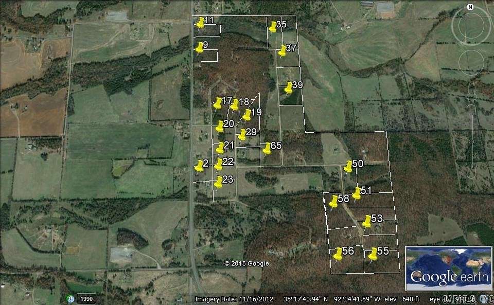 4.6 Acres of Residential Land for Sale in Rose Bud, Arkansas
