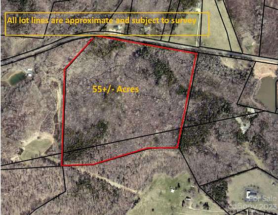 55 Acres of Land for Sale in Clover, South Carolina