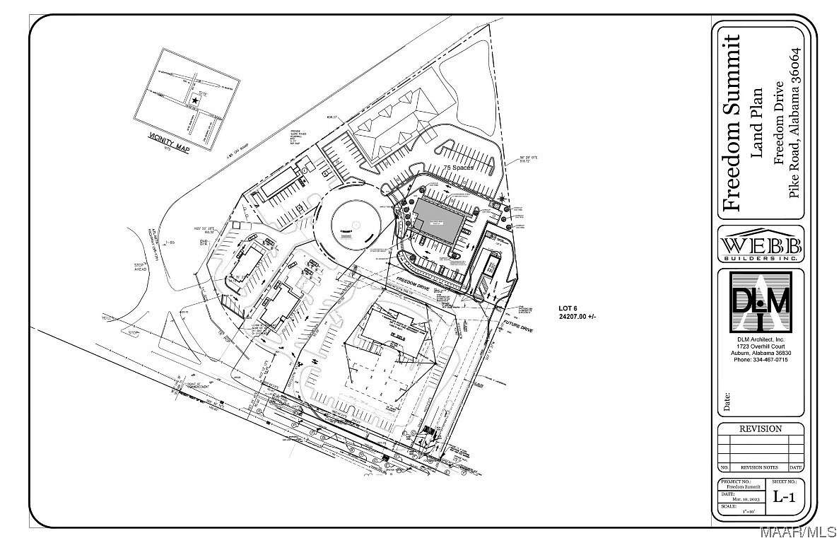 4.4 Acres of Commercial Land for Sale in Pike Road, Alabama