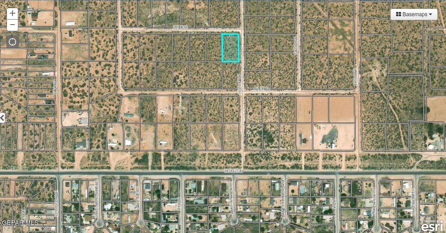 0.82 Acres of Residential Land for Sale in Horizon City, Texas