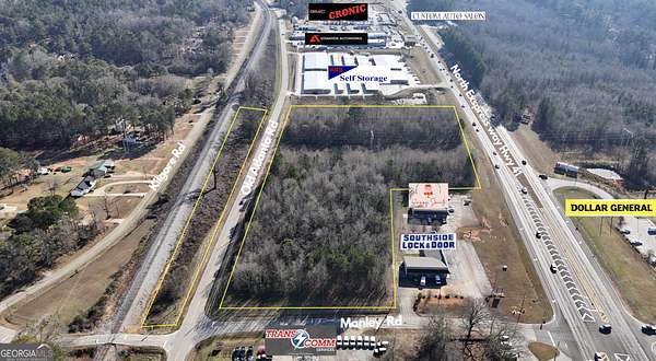 8.7 Acres of Commercial Land for Sale in Griffin, Georgia