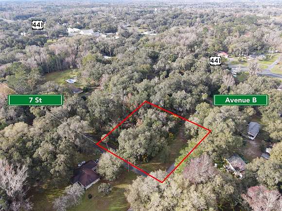 0.52 Acres of Residential Land for Sale in McIntosh, Florida