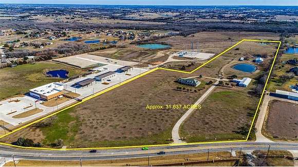31.6 Acres of Improved Commercial Land for Sale in Forney, Texas