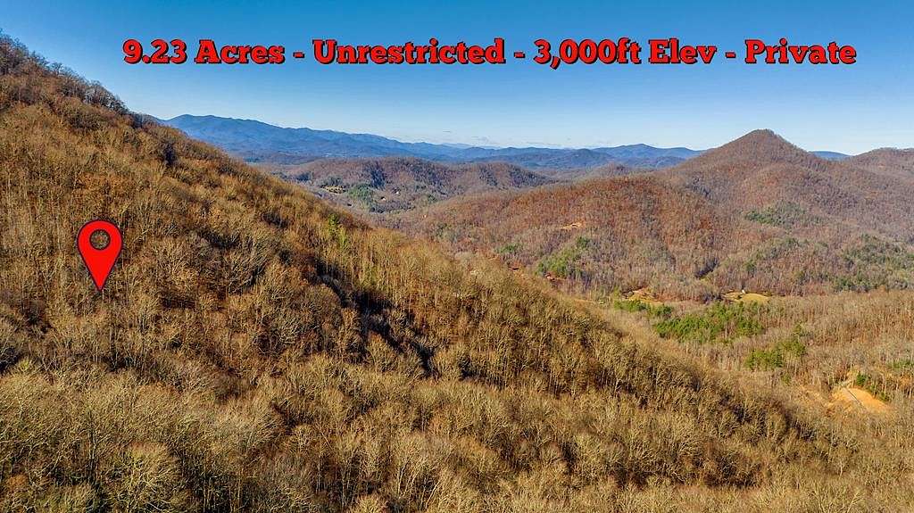 9.2 Acres of Residential Land for Sale in Ellijay Township, North Carolina