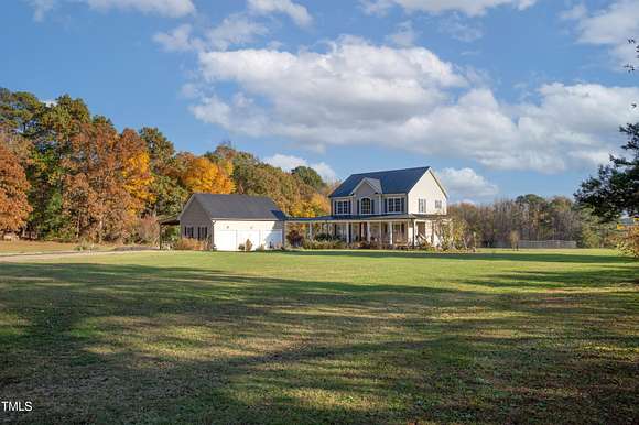 96.1 Acres of Agricultural Land with Home for Sale in Wake Forest, North Carolina
