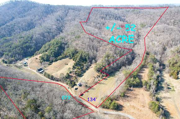 52 Acres of Land for Sale in Bulls Gap, Tennessee