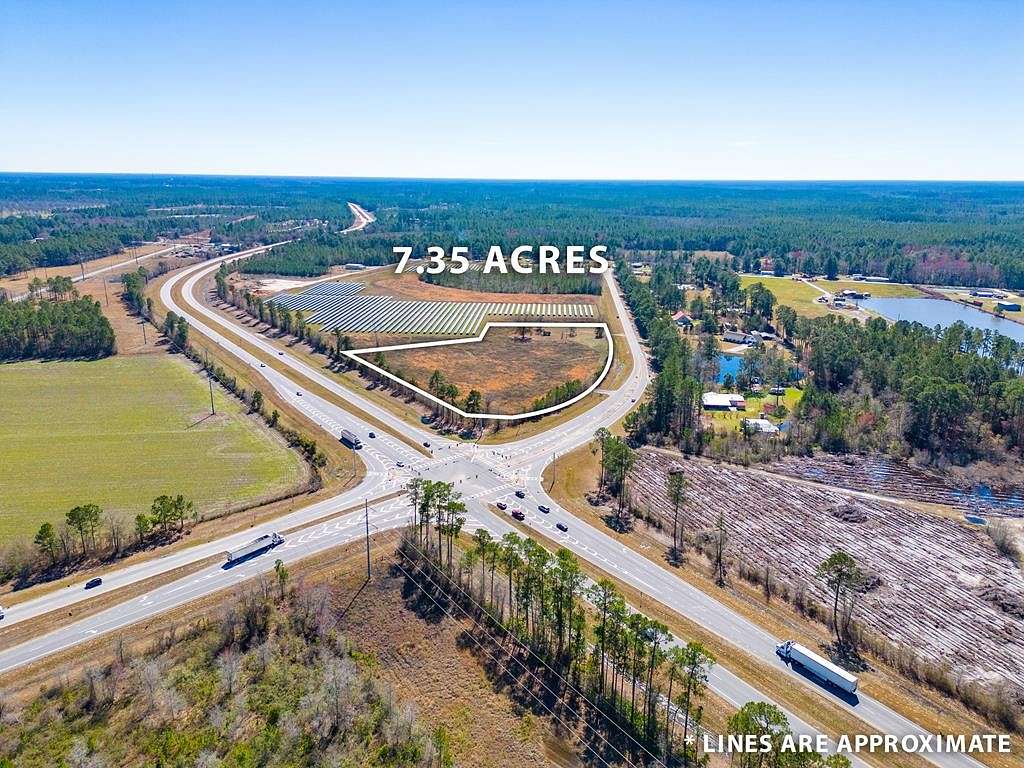 7.4 Acres of Commercial Land for Sale in Waycross, Georgia