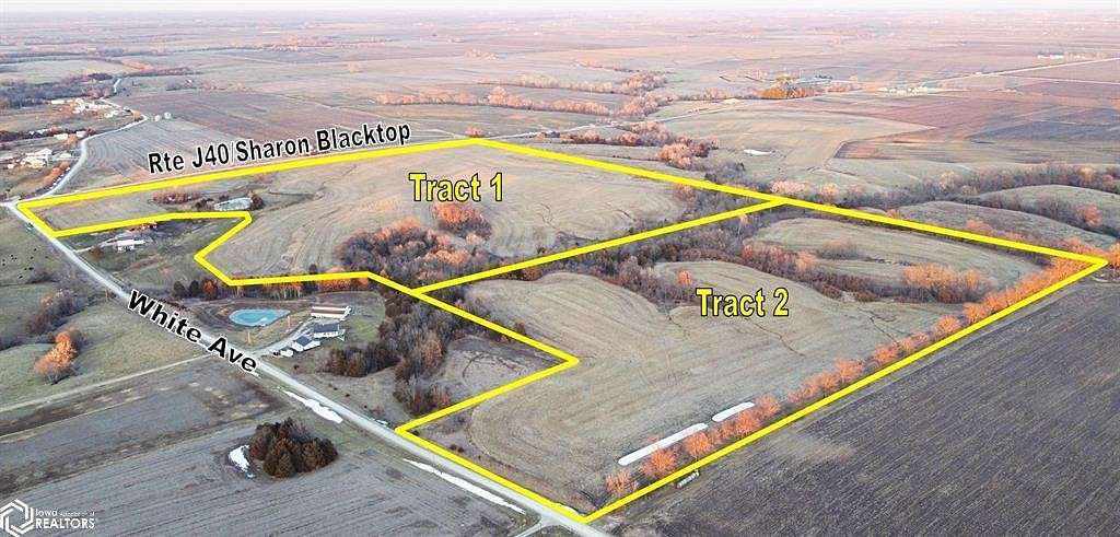 98.1 Acres of Recreational Land & Farm for Auction in Bonaparte, Iowa