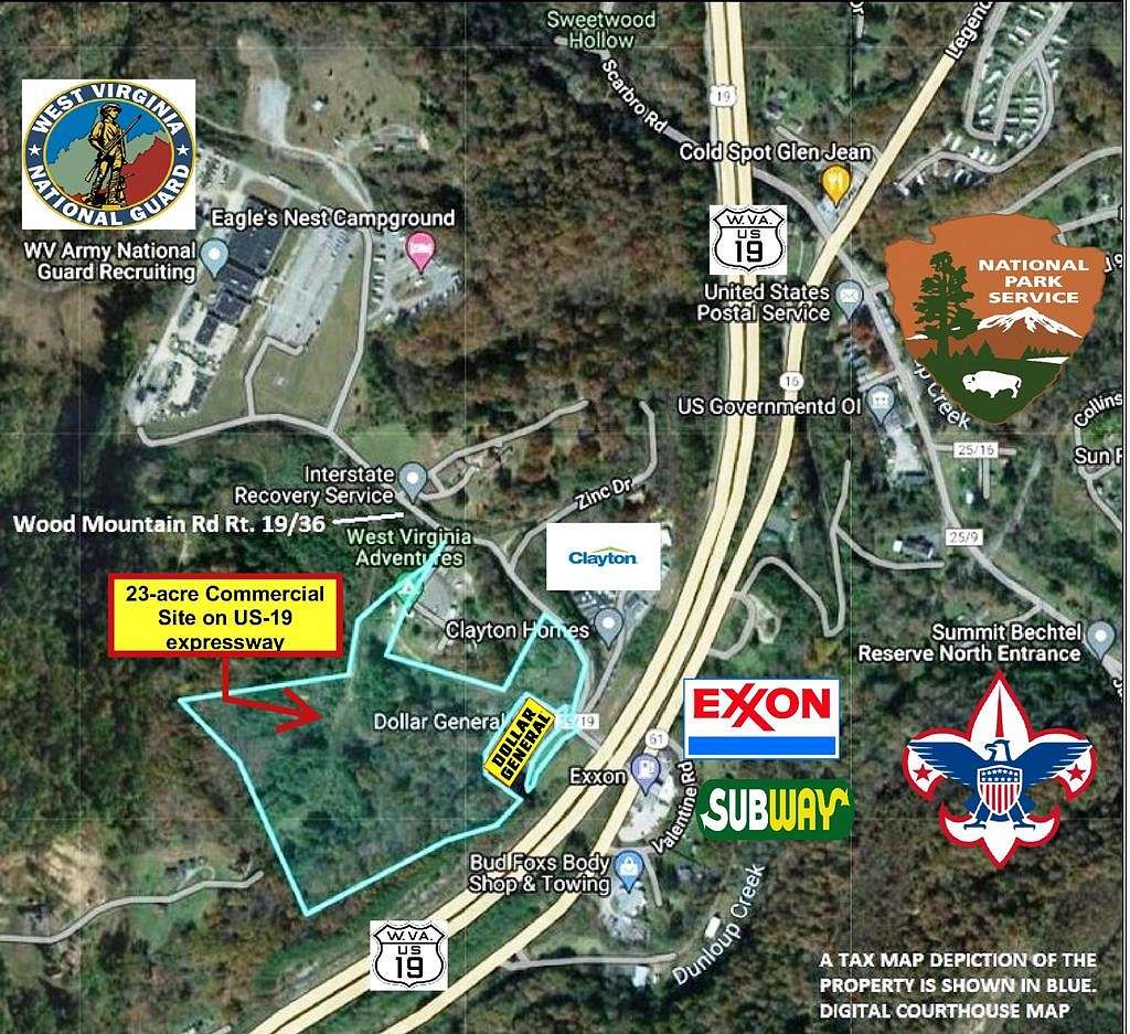 Commercial Land for Sale in Glen Jean, West Virginia