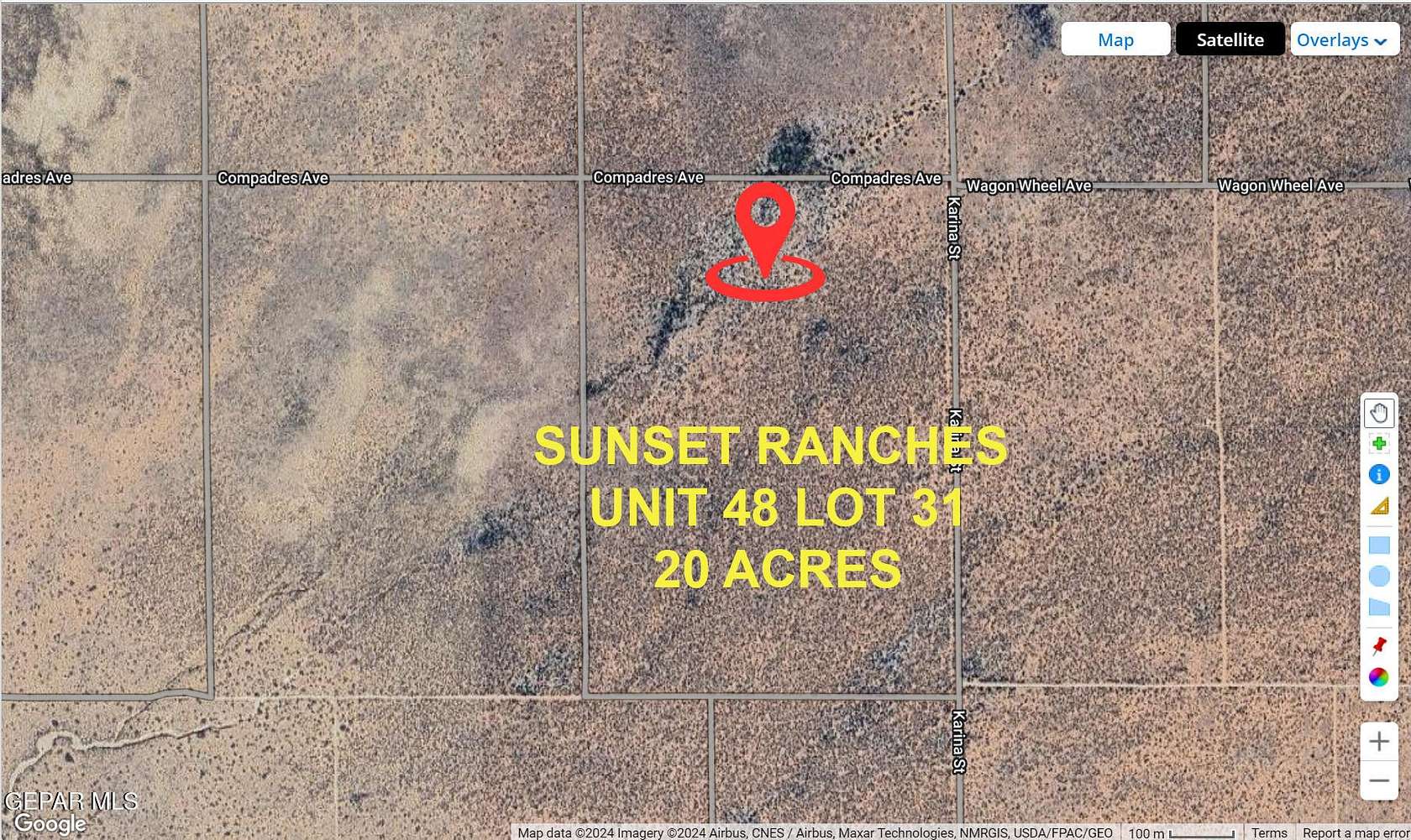 20 Acres of Recreational Land for Sale in Fort Hancock, Texas