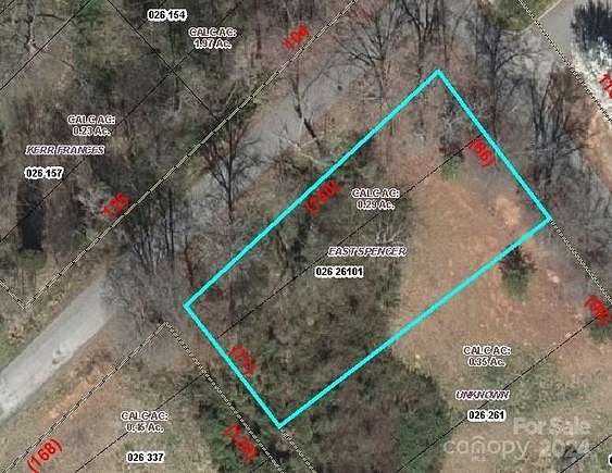 0.29 Acres of Residential Land for Sale in East Spencer, North Carolina