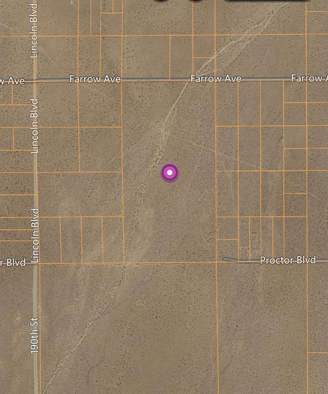 80 Acres of Land for Sale in North Edwards, California