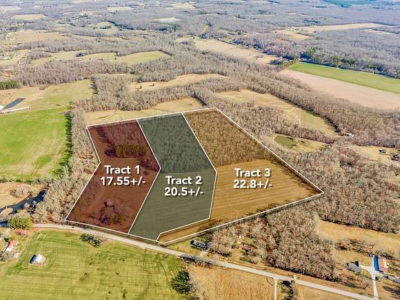22.8 Acres of Recreational Land & Farm for Sale in Tullahoma, Tennessee