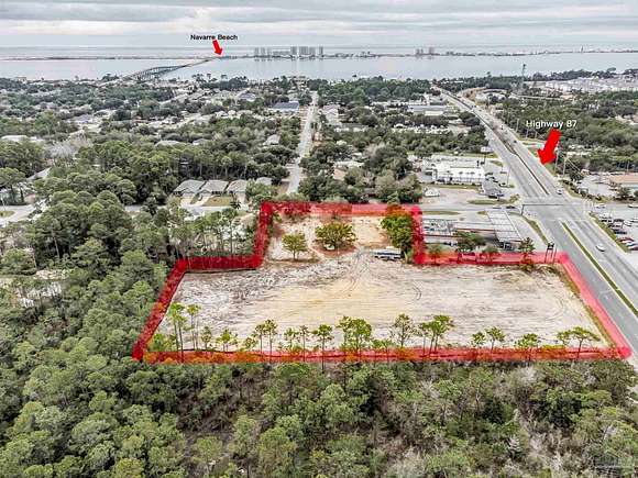 3.2 Acres of Commercial Land for Sale in Navarre, Florida