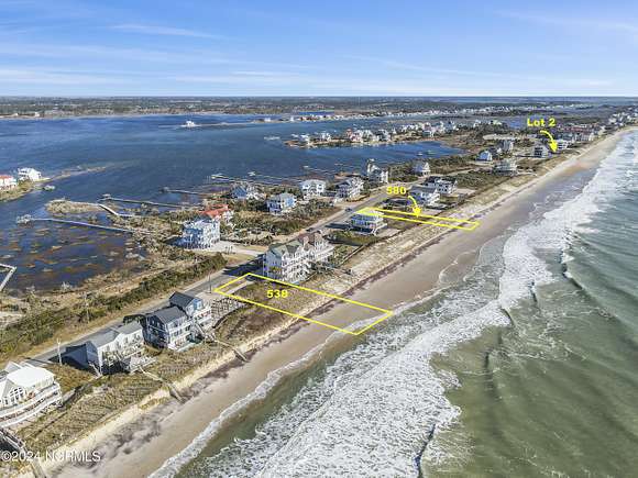 1.8 Acres of Residential Land for Sale in North Topsail Beach, North Carolina