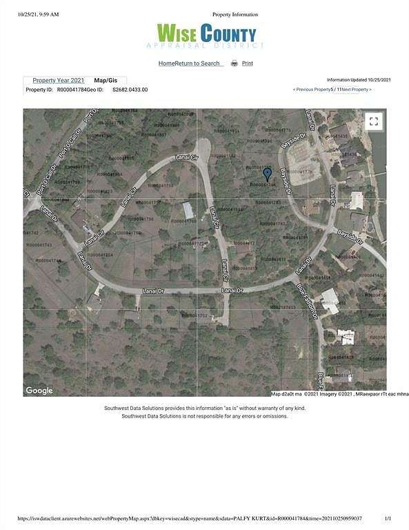 0.26 Acres of Land for Sale in Runaway Bay, Texas