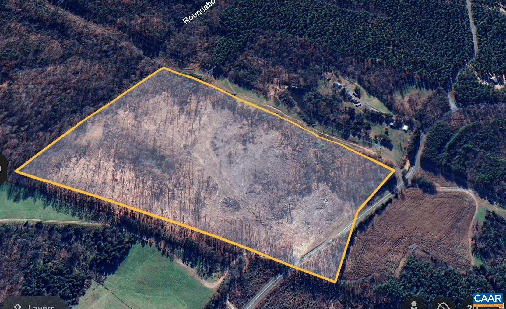 44.9 Acres of Land for Sale in Palmyra, Virginia