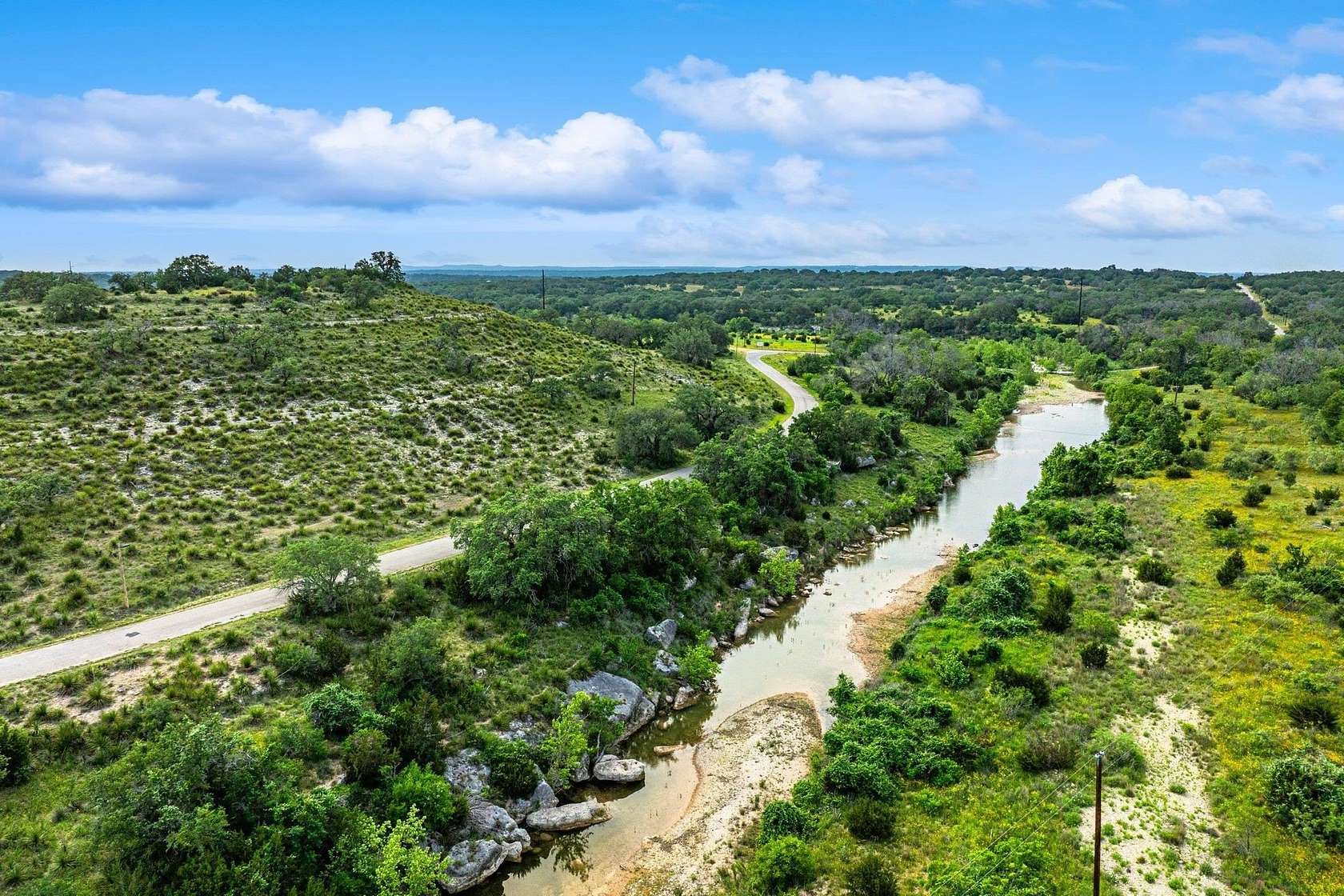 844 Acres of Land with Home for Sale in Johnson City, Texas