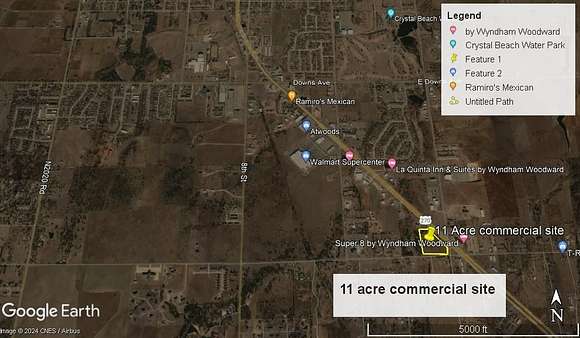 11.3 Acres of Land for Sale in Woodward, Oklahoma