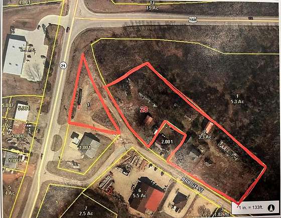 3 Acres of Commercial Land for Sale in Doniphan, Missouri