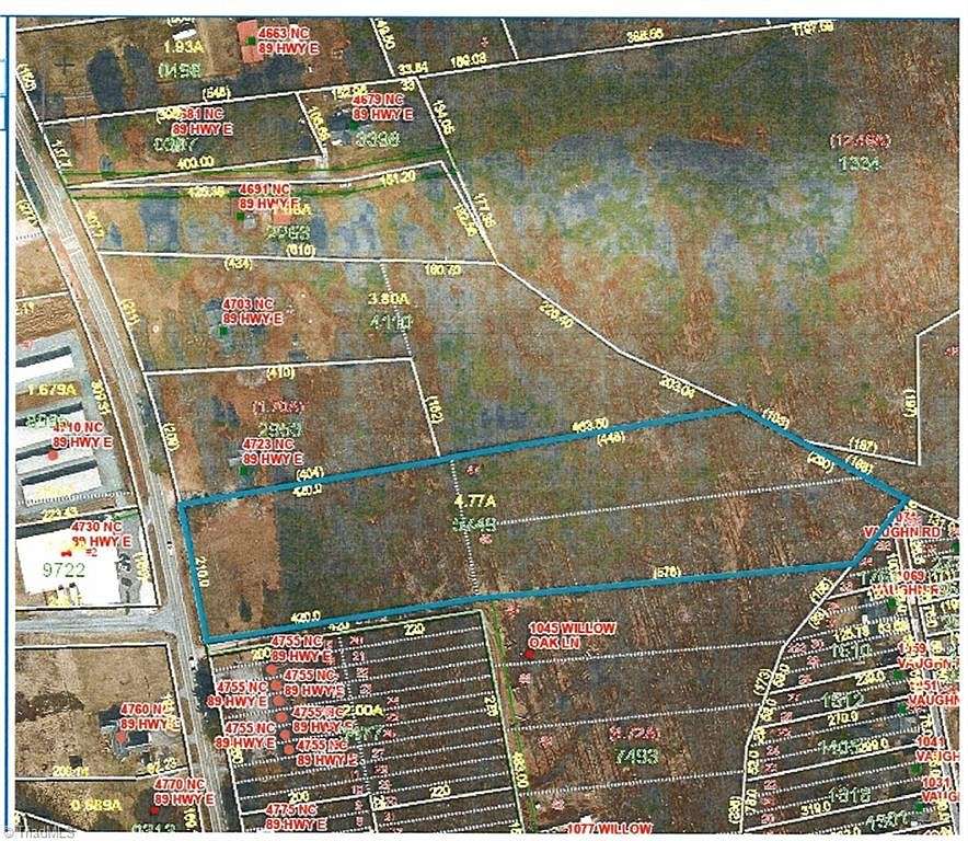 4.8 Acres of Residential Land for Sale in Walnut Cove, North Carolina